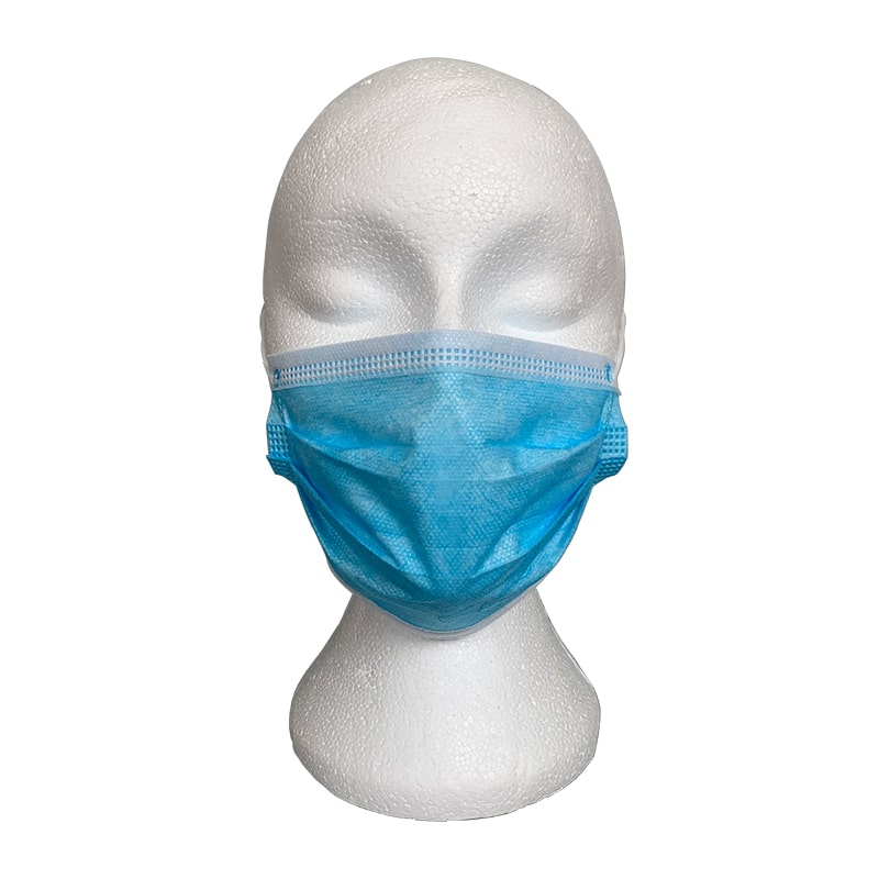 Image of a protective disposable facemask available to buy from Soltec Ireland